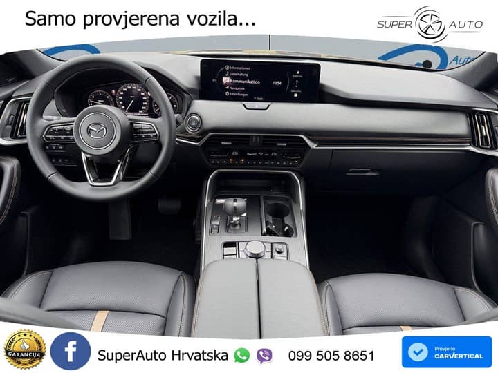 Mazda CX-80 3.3 e-Skyactiv AWD Aut. Homura Plus 254 KS, PANO+360+GR SJED+ACC