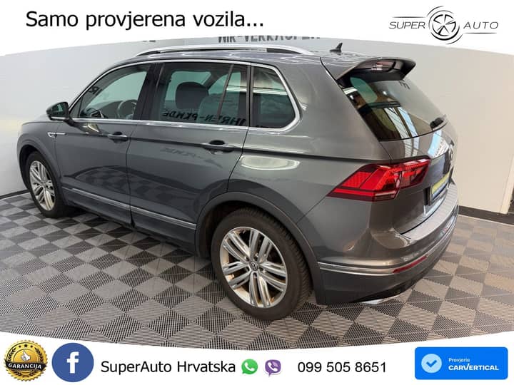 VW Tiguan 2.0 TDI 4M DSG R-Line 240 KS, LED+ACC+GR SJED+VIRT+PDC+PANO+HEAD