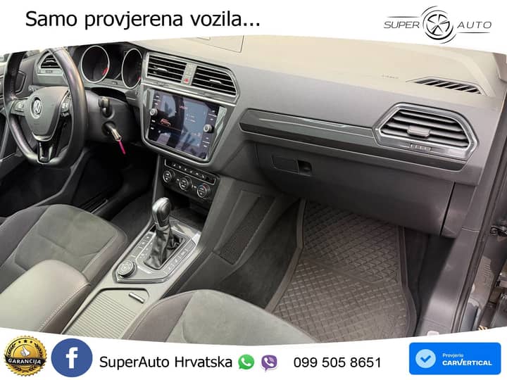 VW Tiguan 2.0 TDI 4M DSG R-Line 240 KS, LED+ACC+GR SJED+VIRT+PDC+PANO+HEAD