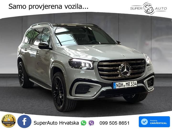 Mercedes GLS 450d 4M Aut. AMG 367 KS, ZRAČ+PANO+360°+GR SJED+ACC+KEY+VIRT