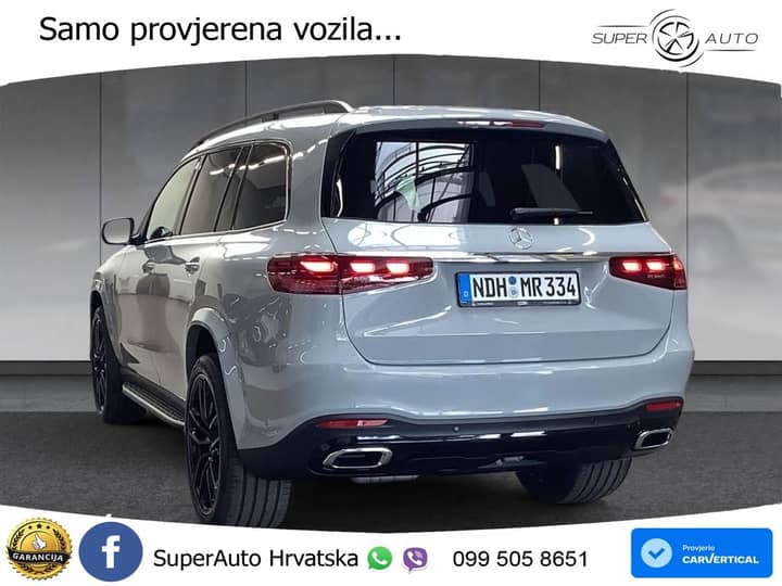 Mercedes GLS 450d 4M Aut. AMG 367 KS, ZRAČ+PANO+360°+GR SJED+ACC+KEY+VIRT