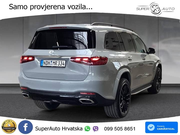 Mercedes GLS 450d 4M Aut. AMG 367 KS, ZRAČ+PANO+360°+GR SJED+ACC+KEY+VIRT