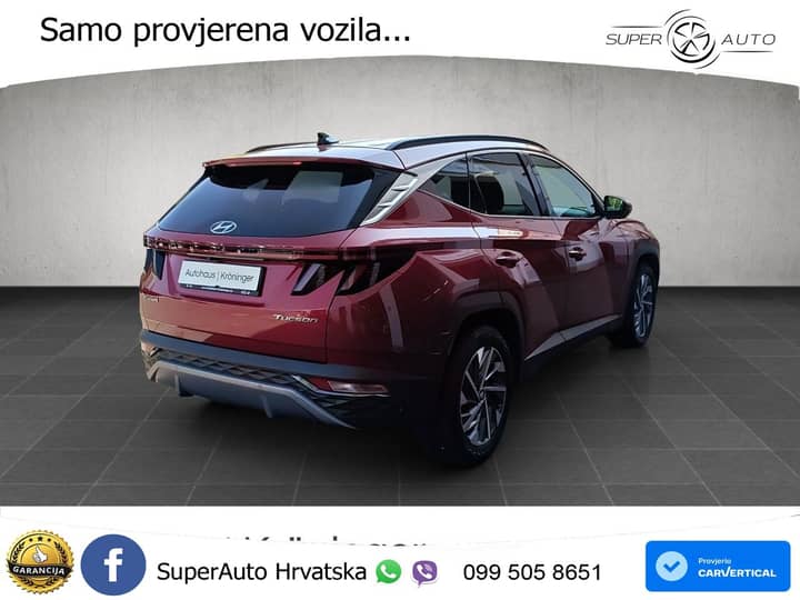 Hyundai Tucson 1.6 T-GDI Trend 150 KS, LED+TEM+GR SJED+KAM+PDC+VIRT