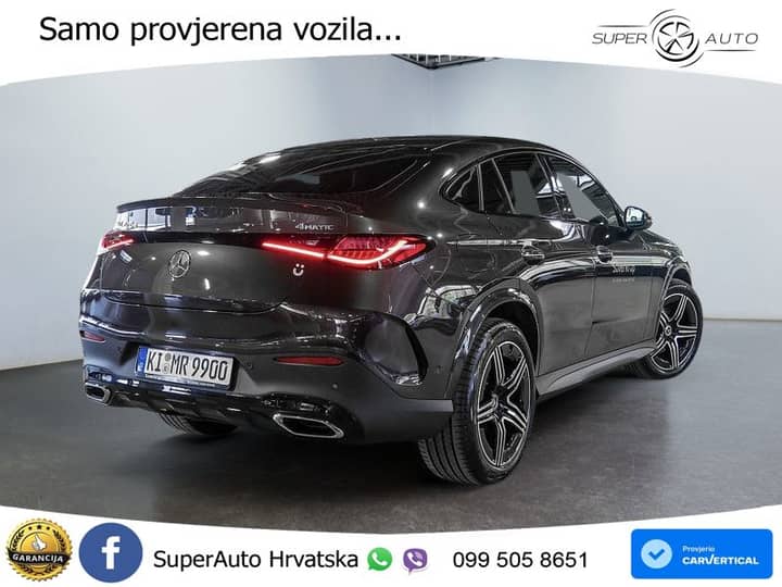 Mercedes GLC Coupe 220d 4M Aut. AMG 197 KS, ACC+360+KEY+GR SJED+VIRT+LANE