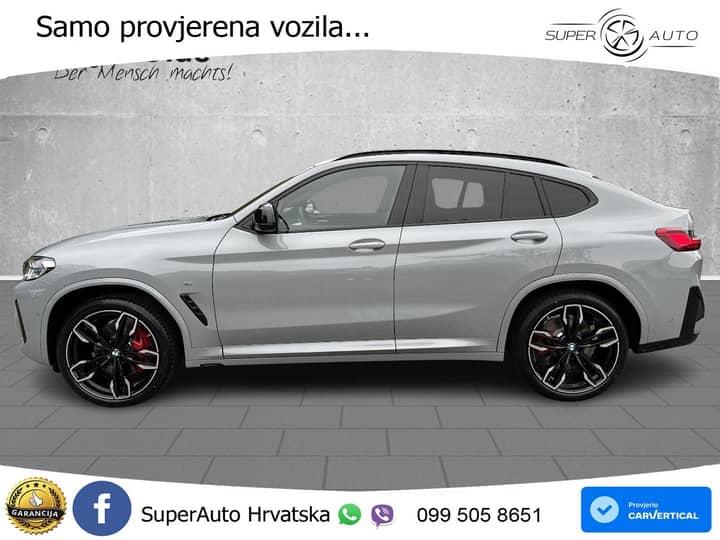 BMW X4 M40i xDrive Aut. 360 KS, LED+ACC+PANO+4xGR SJED+HEAD+360