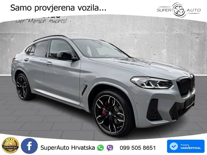 BMW X4 M40i xDrive Aut. 360 KS, LED+ACC+PANO+4xGR SJED+HEAD+360