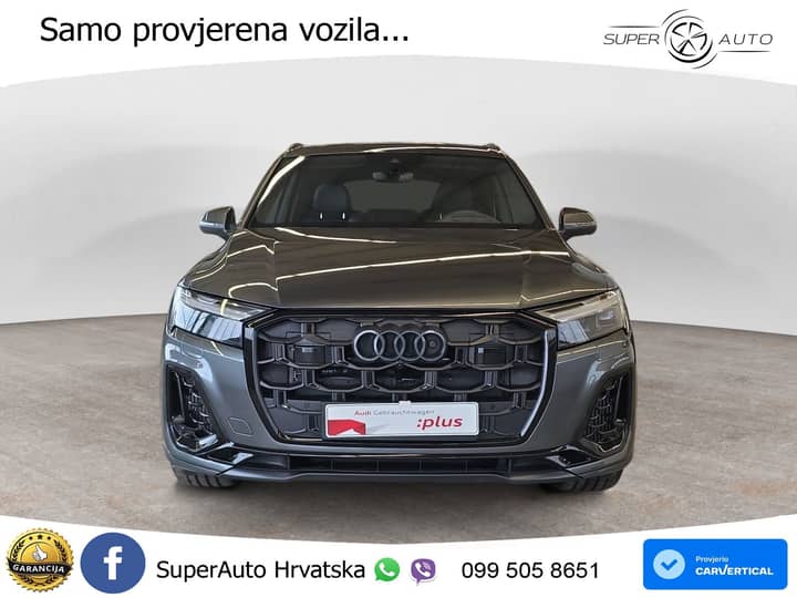 Audi Q7 55 TFSI quattro tiptronic S line 340 KS, PANO+ZRAČ+360+GR SJED+ACC+LANE
