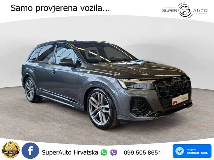 Audi Q7 55 TFSI quattro tiptronic S line 340 KS, PANO+ZRAČ+360+GR SJED+ACC+LANE