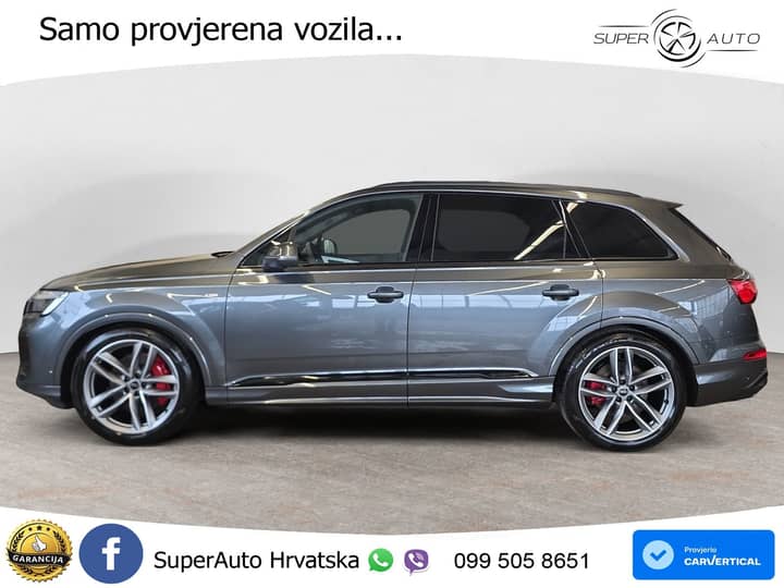 Audi Q7 55 TFSI quattro tiptronic S line 340 KS, PANO+ZRAČ+360+GR SJED+ACC+LANE