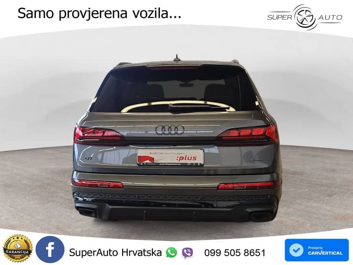Audi Q7 55 TFSI quattro tiptronic S line 340 KS, PANO+ZRAČ+360+GR SJED+ACC+LANE