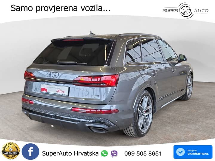 Audi Q7 55 TFSI quattro tiptronic S line 340 KS, PANO+ZRAČ+360+GR SJED+ACC+LANE