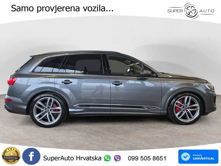 Audi Q7 55 TFSI quattro tiptronic S line 340 KS, PANO+ZRAČ+360+GR SJED+ACC+LANE