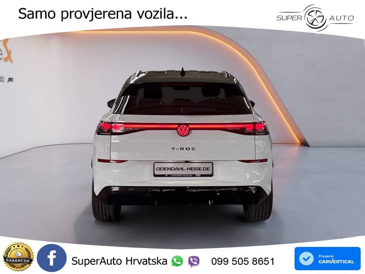 VW T-Roc 1.5 eTSI Aut. R-Line 150 KS, ACC+GR SJED+PARK