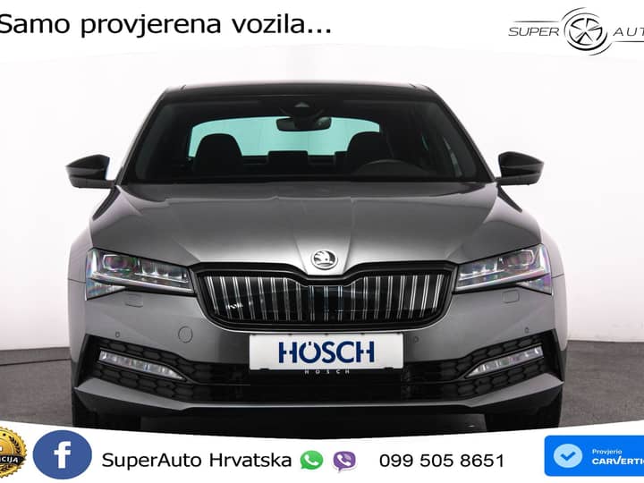 Škoda Superb 1.4 TSI DSG Sportline 218 KS, ACC+360+GR SJED+PANO+VIRT+NAVI