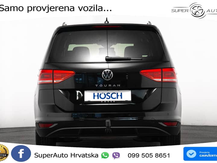 VW Touran 1.5 TSI DSG Comfortline 150 KS, 7-SJED+ACC+GR SJED+VIRT