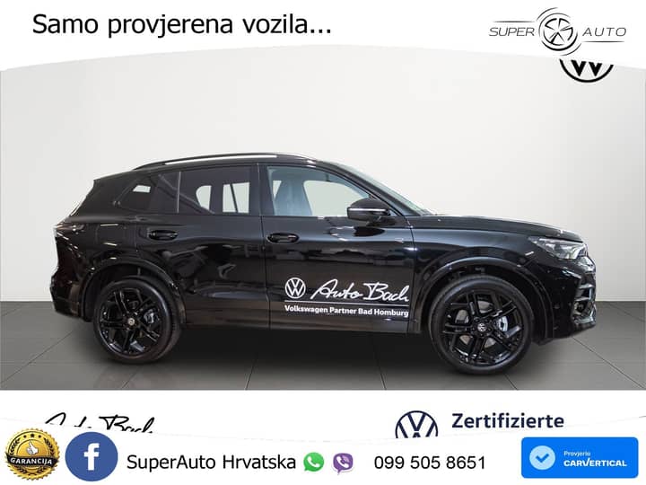 VW Tiguan 2.0 TDI DSG R-Line Black Style 193 KS, LED+ACC+PANO+GR SJED+HEAD+360