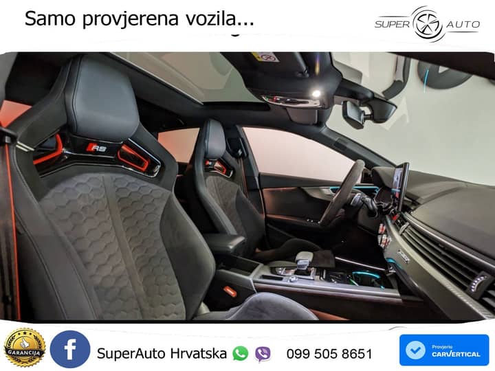 Audi RS5 2.9 TFSI V6 quattro tiptronic Competition 450 KS, 360+GR SJED+PANO