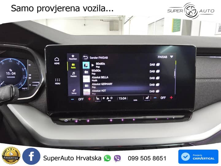 Škoda Octavia Combi 2.0 TDI Style 116 KS, LED+VIRT+GR SJED+ASIST