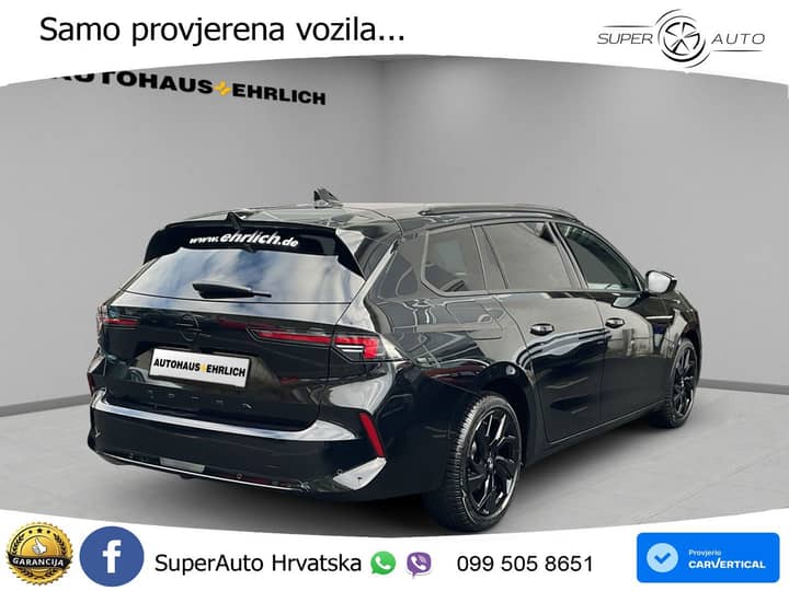 Opel Astra ST 1.5d Aut. 130 KS, LED+ACC+GR SJED+360+PARK