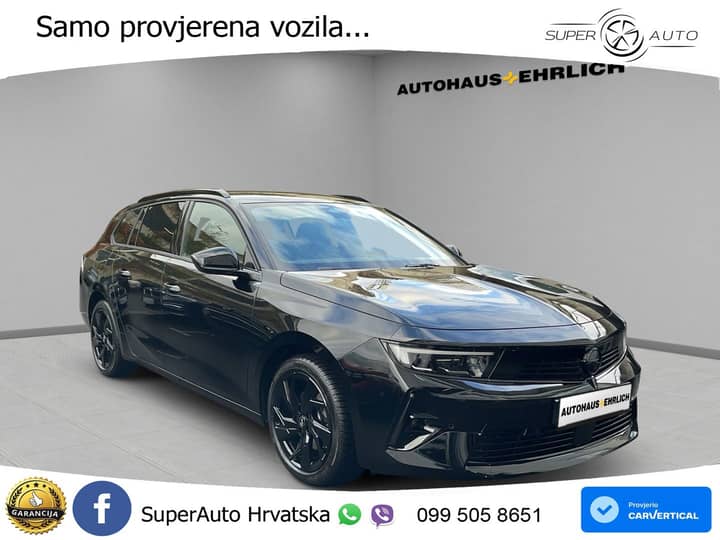 Opel Astra ST 1.5d Aut. 130 KS, LED+ACC+GR SJED+360+PARK