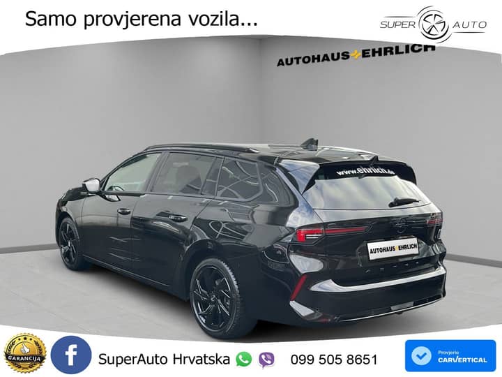 Opel Astra ST 1.5d Aut. 130 KS, LED+ACC+GR SJED+360+PARK