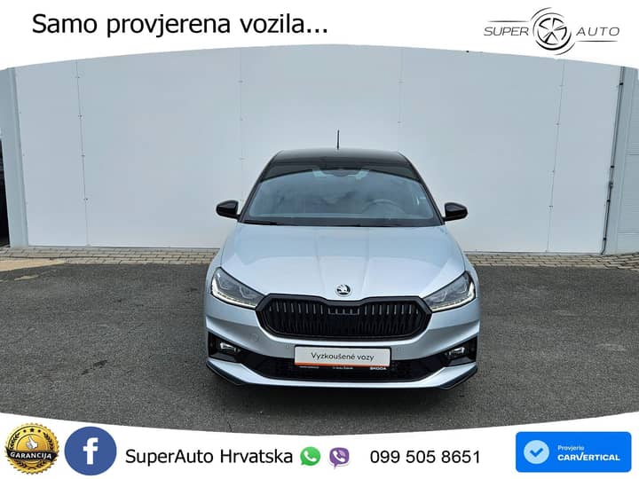 Škoda Fabia 1.0 TSI Monte Carlo 110 KS, KEY+LED+LANE