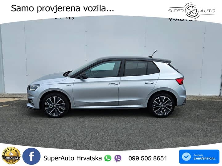 Škoda Fabia 1.0 TSI Monte Carlo 110 KS, KEY+LED+LANE