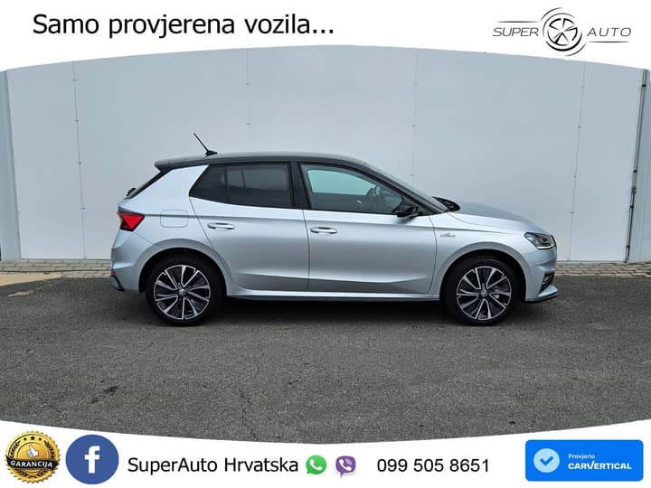 Škoda Fabia 1.0 TSI Monte Carlo 110 KS, KEY+LED+LANE
