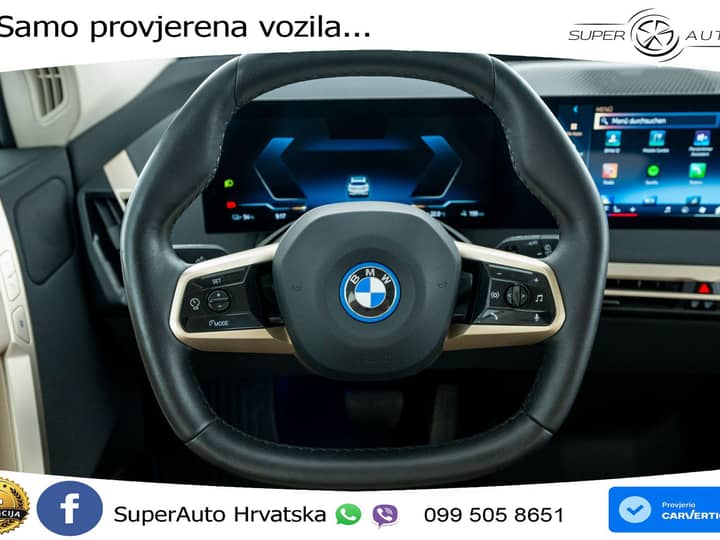 BMW iX 76.6 kWh xDrive40 Sport 326 KS, LED+HEAD+GR SJED+PDC+KAM+VIRT