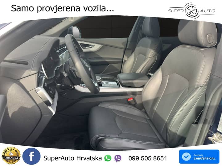 Audi Q8 55 TFSI quattro Aut. S line 340 KS, ZRAČNI+PANO+360+GR SJED+ACC+KEY