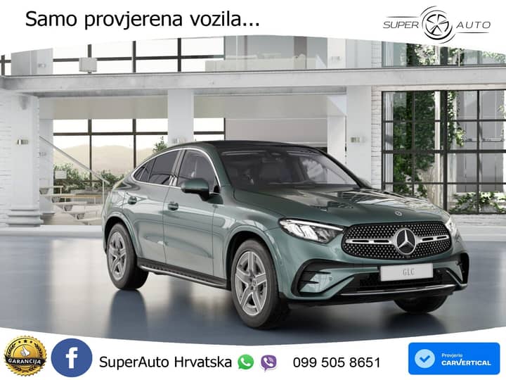 Mercedes GLC Coupe 220d 4M Aut. AMG 197 KS, PANO+360+ACC+GR SJED+KEY+VIRT+LANE