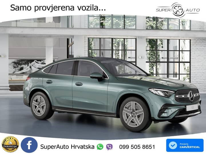 Mercedes GLC Coupe 220d 4M Aut. AMG 197 KS, PANO+360+ACC+GR SJED+KEY+VIRT+LANE