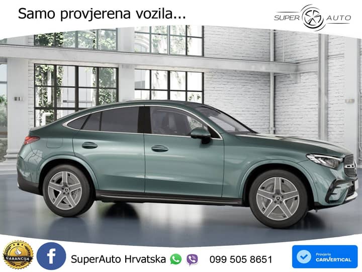 Mercedes GLC Coupe 220d 4M Aut. AMG 197 KS, PANO+360+ACC+GR SJED+KEY+VIRT+LANE