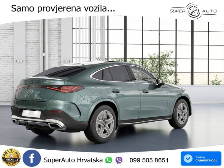 Mercedes GLC Coupe 220d 4M Aut. AMG 197 KS, PANO+360+ACC+GR SJED+KEY+VIRT+LANE