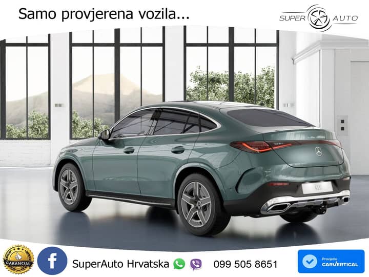 Mercedes GLC Coupe 220d 4M Aut. AMG 197 KS, PANO+360+ACC+GR SJED+KEY+VIRT+LANE