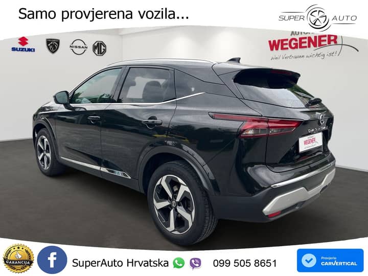 Nissan Qashqai 1.3 DIG-T MHEV N-Connecta 140 KS, PANO+360+ACC+GR SJED+KEY+LANE