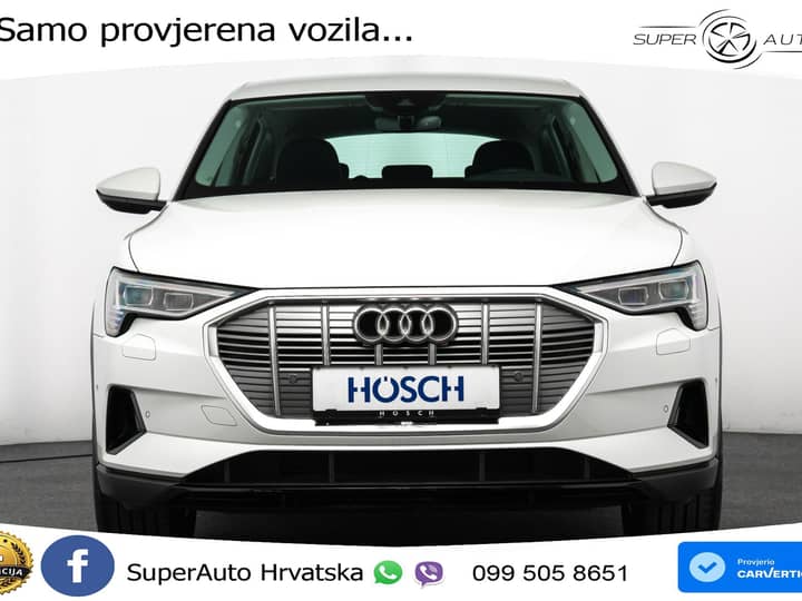 Audi e-tron 50 quattro 313 KS, ZRAČNI+KAM+GR SJED+VIRT+NAVI