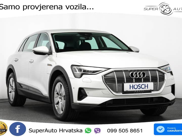Audi e-tron 50 quattro 313 KS, ZRAČNI+KAM+GR SJED+VIRT+NAVI