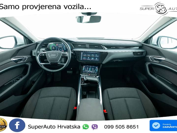 Audi e-tron 50 quattro 313 KS, ZRAČNI+KAM+GR SJED+VIRT+NAVI