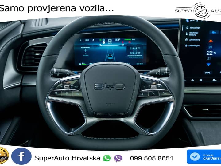 NOVO BYD Sealion 7 82,5 kWh Comfort 313 KS, LED+ACC+4xGR SJED+360+PANO