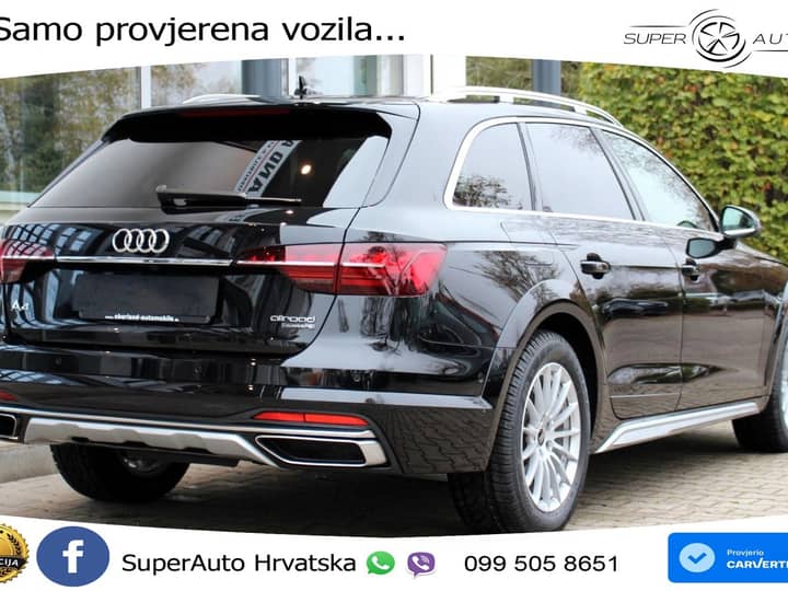 Audi A4 Allroad 40 TDI quattro S tronic 204 KS, LED+TEM+4xGR SJED+KAM+ASIST+NAVI