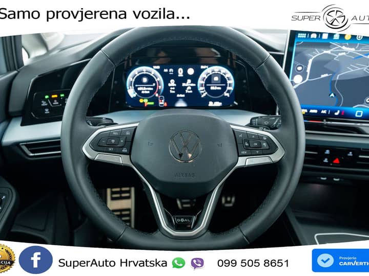 VW Golf 1.5 eTSI DSG Life 150 KS, ACC+KAM+GR SJED+VIRT+NAVI