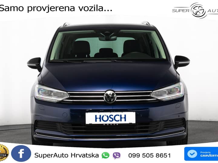 VW Touran 2.0 TDI DSG Comfortline 150 KS, 7-SJED+LED+ACC+VIRT+PDC+KUKA