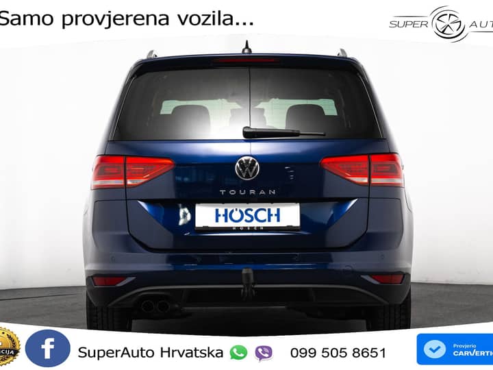 VW Touran 2.0 TDI DSG Comfortline 150 KS, 7-SJED+LED+ACC+VIRT+PDC+KUKA