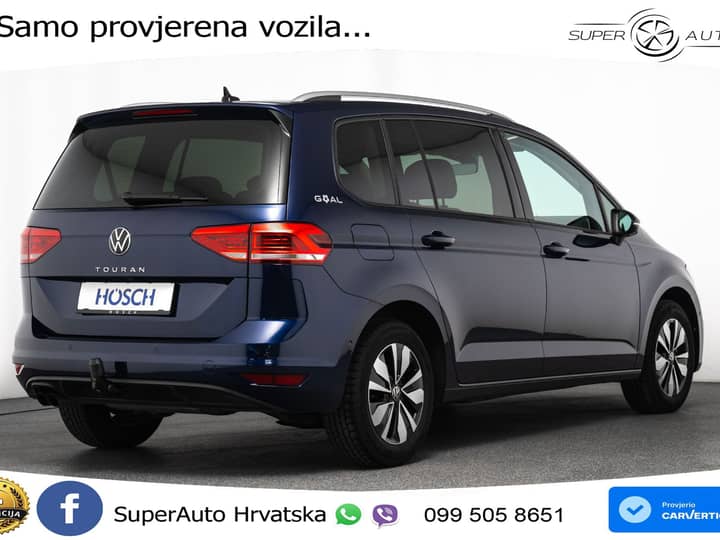 VW Touran 2.0 TDI DSG Comfortline 150 KS, 7-SJED+LED+ACC+VIRT+PDC+KUKA