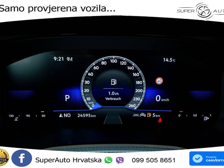 VW Touran 2.0 TDI DSG Comfortline 150 KS, 7-SJED+LED+ACC+VIRT+PDC+KUKA
