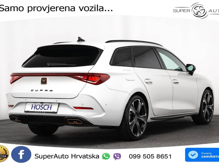 Cupra Leon SP 1.4 TSI DSG VZ 245 KS, LED+ACC+GR SJED+KAM+VIRT+PDC