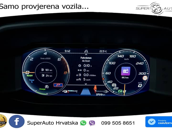 Cupra Leon SP 1.4 TSI DSG VZ 245 KS, LED+ACC+GR SJED+KAM+VIRT+PDC