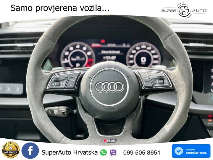 Audi RS3 2.5 TFSI quattro S tronic 400 KS, ACC+KAM+GR SJED+PANO+HEAD+ASIST