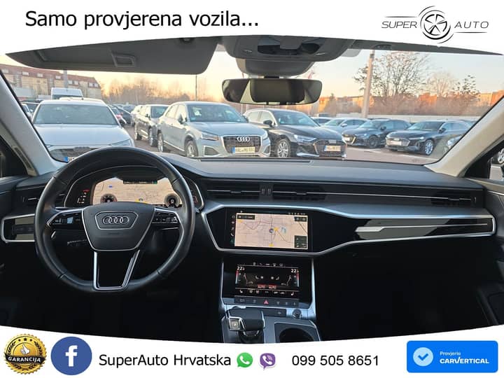 Audi A6 40 TDI quattro Aut. Design 204 KS, ACC+LED+KAM+GR SJED+HEAD+VIRT